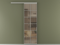 Перегородка Формато вдоль стены 1 створка