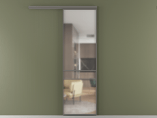 Перегородка Формато вдоль стены 1 створка