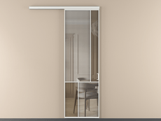 Перегородка Mosaic вдоль стены 1 створка