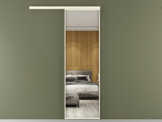 Перегородка Формато вдоль стены 1 створка