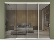 Перегородка Formato внутри проёма телескопик синхро 3