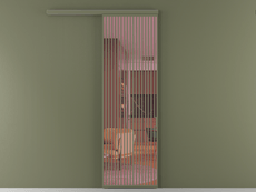 Перегородка Формато вдоль стены 1 створка