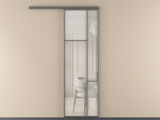 Перегородка Мозаик вдоль стены 1 створка