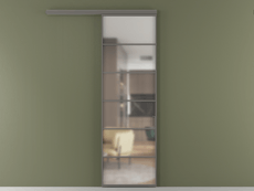 Перегородка Формато вдоль стены 1 створка