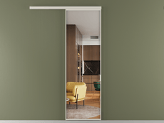 Перегородка Формато вдоль стены 1 створка