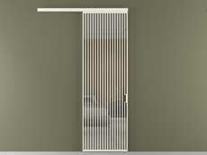 Перегородка Formato вдоль стены 1 створка