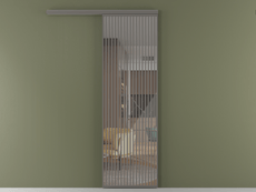 Перегородка Формато вдоль стены 1 створка