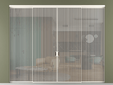 Перегородка Формато внутри проёма 4 створки