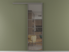 Перегородка Формато вдоль стены 1 створка