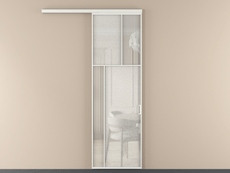 Перегородка Мозаик вдоль стены 1 створка