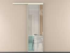 Перегородка Mosaic вдоль стены 1 створка