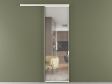 Перегородка Формато вдоль стены 1 створка