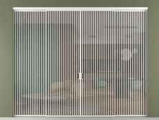 Перегородка Формато внутри проёма 4 створки