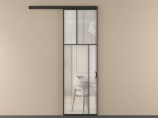 Перегородка Mosaic вдоль стены одностворчатая