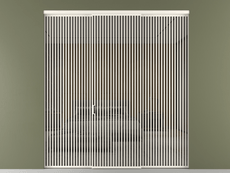 Перегородка Формато внутри проёма 3 створки