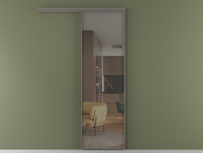 Перегородка Formato вдоль стены 1 створка