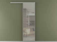 Перегородка Формато вдоль стены 1 створка