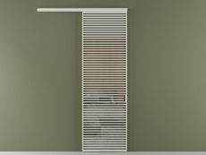 Перегородка Формато вдоль стены 1 створка