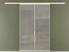 Перегородка Формато вдоль стены 2 створки