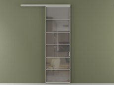 Перегородка Формато вдоль стены 1 створка