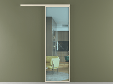 Перегородка Formato вдоль стены 1 створка