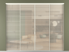 Перегородка Формато внутри проёма 4 створки