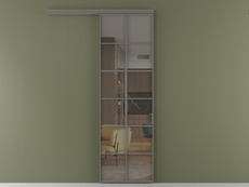 Перегородка Formato вдоль стены 1 створка