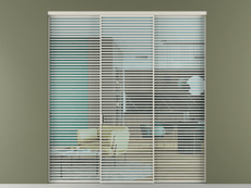 Перегородка Формато внутри проёма 3 створки