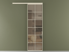 Перегородка Формато вдоль стены 1 створка