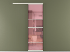 Перегородка Формато вдоль стены 1 створка