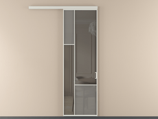 Перегородка Мозаик вдоль стены 1 створка