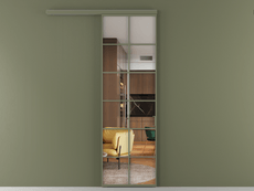 Перегородка Formato вдоль стены 1 створка