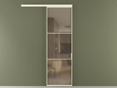 Перегородка Формато вдоль стены 1 створка