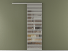 Перегородка Формато вдоль стены 1 створка