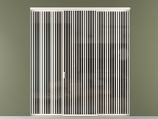 Перегородка Формато внутри проёма 3 створки