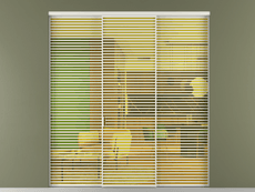 Перегородка Формато внутри проёма 3 створки