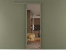 Перегородка Формато вдоль стены 1 створка