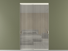 Перегородка Формато внутри проёма 2 створки