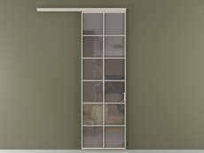 Перегородка Formato вдоль стены 1 створка