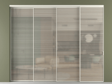 Перегородка Formato внутри проёма телескопик синхро 3