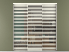 Перегородка Формато внутри проёма 3 створки