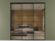 Перегородка Formato внутри проёма телескопик синхро 2