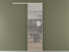 Перегородка Формато вдоль стены 1 створка