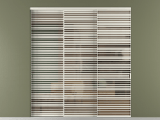 Перегородка Formato внутри проёма телескопик синхро 2