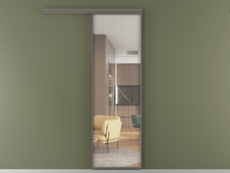 Перегородка Formato вдоль стены 1 створка