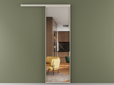 Перегородка Formato вдоль стены 1 створка