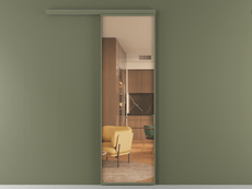 Перегородка Formato вдоль стены одностворчатая