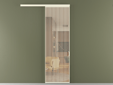 Перегородка Formato вдоль стены 1 створка