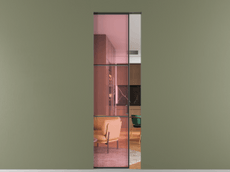 Перегородка Formato скрытый пенал 1 створка