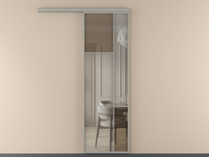 Перегородка Mosaic вдоль стены 1 створка